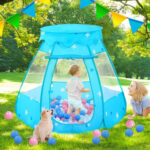 چادر بازی کودک ناب سل مدل ستاره کد SERIES TENT NO.1121 - تصویر 9