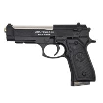 تفنگ بازی ناب سل مدل کلت خشاب خور C19 کد AIRSOFT GUN C19 مناسب برای نوجوانان