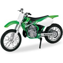 ماکت موتور بازی ناب سل مدل کاوازاکی ولی فلزی اسپرت کد KAWASAKI KX250 NAAB001 با قابلیت جک، چرخ و فرمان متحرک