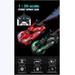 ماشین بازی کنترلی مسابقه‌ای مدل دودزا شارژی KMRC کد Dudza model racing control game machine K660-3A scale1:20 با حرکت چهار جهته، چراغ‌دار و مقیاس 1:20 - تصویر 5