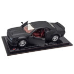 ماکت ماشین ناب سل مدل دوج چلنجر هلکت فلزی چراغدار موزیکال کد HAND PAINTED DODGE CHALLENGER HELCAT REDTRIME SCALE1:48 به همراه استند و باکس شفاف - تصویر 12
