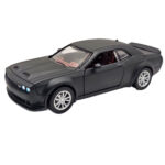 ماکت ماشین ناب سل مدل دوج چلنجر هلکت فلزی چراغدار موزیکال کد HAND PAINTED DODGE CHALLENGER HELCAT REDTRIME SCALE1:48 به همراه استند و باکس شفاف - تصویر 10