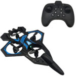 هواپیما بازی ناب سل مدل جت جنگنده کنترلی عمود پرواز شارژی چراغدار کد Airplane Toy Jet Fighter Model, Vertical Flight, Rechargeable, Control, with Lights 2.4GHZ - تصویر 2
