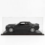 ماکت ماشین ناب سل مدل دوج چلنجر هلکت فلزی چراغدار موزیکال کد HAND PAINTED DODGE CHALLENGER HELCAT REDTRIME SCALE1:48 به همراه استند و باکس شفاف - تصویر 5