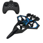 هواپیما بازی ناب سل مدل جت جنگنده کنترلی عمود پرواز شارژی چراغدار کد Airplane Toy Jet Fighter Model, Vertical Flight, Rechargeable, Control, with Lights 2.4GHZ