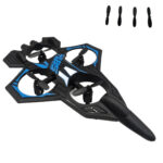 هواپیما بازی ناب سل مدل جت جنگنده کنترلی عمود پرواز شارژی چراغدار کد Airplane Toy Jet Fighter Model, Vertical Flight, Rechargeable, Control, with Lights 2.4GHZ - تصویر 4