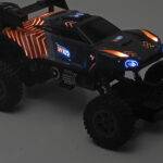 ماشین بازی کنترلی ناب سل مدل آفرود فنری چراغدار دودزا شارژی 6 چرخ 6 کانال کد SPRAY CLIMBING CAR SCALE 1:16 LIGHT FUNCTION 27 MHZ RADIO OPERATION - تصویر 11