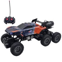ماشین بازی کنترلی ناب سل مدل آفرود فنری چراغدار دودزا شارژی 6 چرخ 6 کانال کد SPRAY CLIMBING CAR SCALE 1:16 LIGHT FUNCTION 27 MHZ RADIO OPERATION