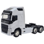ماکت ماشین ناب سل مدل تریلی اسکانیا ولی فلزی 10چرخ کد SCALE 1:32 WELLY TRANSPORTER SCANIA V8 R730 - تصویر 11