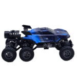 ماشین بازی کنترلی ناب سل مدل آفرود فنری چراغدار دودزا شارژی 6 چرخ 6 کانال کد SPRAY CLIMBING CAR SCALE 1:16 LIGHT FUNCTION 27 MHZ RADIO OPERATION - تصویر 9