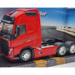 ماکت ماشین ناب سل مدل تریلی اسکانیا ولی فلزی 10چرخ کد SCALE 1:32 WELLY TRANSPORTER SCANIA V8 R730 - تصویر 6