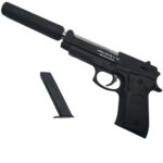 تفنگ بازی ناب سل مدل کلت خشاب خور C19 کد AIRSOFT GUN C19 مناسب برای نوجوانان - تصویر 2