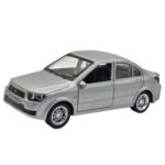 ماکت ماشین بازی ناب سل مدل دنا فلزی موزیکال چراغدار عقب کش کد DENA metal toy car, musical, with lights, pull-back - تصویر 3