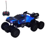 ماشین بازی کنترلی ناب سل مدل آفرود فنری چراغدار دودزا شارژی 6 چرخ 6 کانال کد SPRAY CLIMBING CAR SCALE 1:16 LIGHT FUNCTION 27 MHZ RADIO OPERATION - تصویر 12