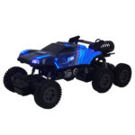 ماشین بازی کنترلی ناب سل مدل آفرود فنری چراغدار دودزا شارژی 6 چرخ 6 کانال کد SPRAY CLIMBING CAR SCALE 1:16 LIGHT FUNCTION 27 MHZ RADIO OPERATION - تصویر 10