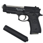 تفنگ بازی ناب سل مدل کلت خشاب خور C19 کد AIRSOFT GUN C19 مناسب برای نوجوانان - تصویر 3