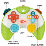 اسباب بازی ناب سل مدل دسته بازی موزیکال چراغدار طرح هانگر کد GAME HANDLE BEST FOR EARLY EDUCATION - تصویر 7