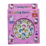اسباب بازی ناب سل مدل ماهیگیری موزیکال طرح کیتی بامزه کد FISHING GAME INCLUDE 15 FISHES WITH MUSIC - تصویر 3