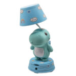 چراغ خواب کودک ناب سل، طرح دایناسور بامزه شارژی با نور سفید و زرد به همراه استیکر کد TABLE LAMP CARTOON