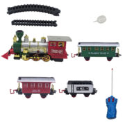 قطار بازی ناب سل مدل 17 تکه کلاسیک دودزا موزیکال چراغدار سرعتی طرح 4 واگن کد REMOTE CONTROL CLASSIC TRAIN WHIT LIGHT&SOUND DOUBLE SPEED