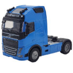 ماشین بازی ناب سل مدل تریلی کشنده ولوو تک محور فلزی موزیکال چراغدار اف هاچ عقب کش کد VOLVO FH NAAB001 - تصویر 3