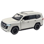 ماشین بازی ناب سل مدل تویوتا لندکروز فلزی موزیکال چراغدار عقب کش اتاق جدید کد Toyota Land Cruiser musical with pull-back lights