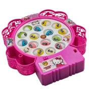 اسباب بازی ناب سل مدل ماهیگیری موزیکال طرح کیتی بامزه کد FISHING GAME INCLUDE 15 FISHES WITH MUSIC