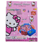 اسباب بازی ناب سل مدل ماهیگیری موزیکال طرح کیتی بامزه کد FISHING GAME INCLUDE 15 FISHES WITH MUSIC - تصویر 6