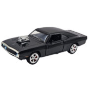 ماکت ماشین بازی ناب سل مدل دوج چارجر فلزی موزیکال چراغدار عقب کش کد Dodge Charger Metal Musical Pull Back