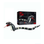 اسباب بازی ناب سل مدل مار کنترلی شارژی چراغدار طرح کبری کد NAJA KING COBRA - تصویر 4