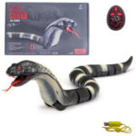 اسباب بازی ناب سل مدل مار کنترلی شارژی چراغدار طرح کبری کد NAJA KING COBRA