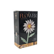 ساختنی 30 تکه ناب سل مدل گل مینیاتوری فلاور طرح شاخه گل بابونه کد FLOWER BUILDING BLOCK M5020