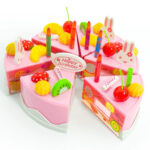 اسباب بازی ناب سل مدل کیک تولد برشی مجموعه 40 عددی کد DIY BIRTHDAY CAKE 40PCS - تصویر 5