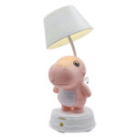 چراغ خواب کودک ناب سل، طرح دایناسور بامزه شارژی با نور سفید و زرد به همراه استیکر کد TABLE LAMP CARTOON - تصویر 5