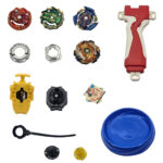 فرفره ناب سل مدل انفجاری به همراه زمین بازی کد BEYBLADEGARRING STRONG مجموعه 14 عددی - تصویر 2