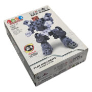 ساختنی 65 تکه ناب سل مدل دوکاره ربات و موتورسوار کد 2IN1 ROBOT BLOCK SET DIY ASSEMBLING